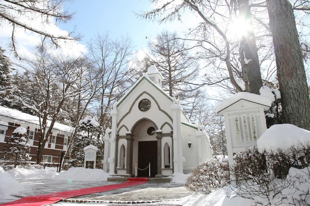 Kyu Karuizawa Hotel Otowa No Mori Esterno foto